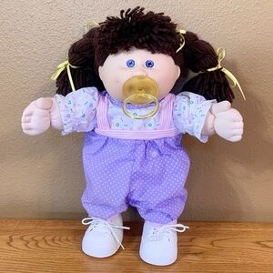 Vintage Cabbage Patch Kids Toddler Doll With Pacifier
